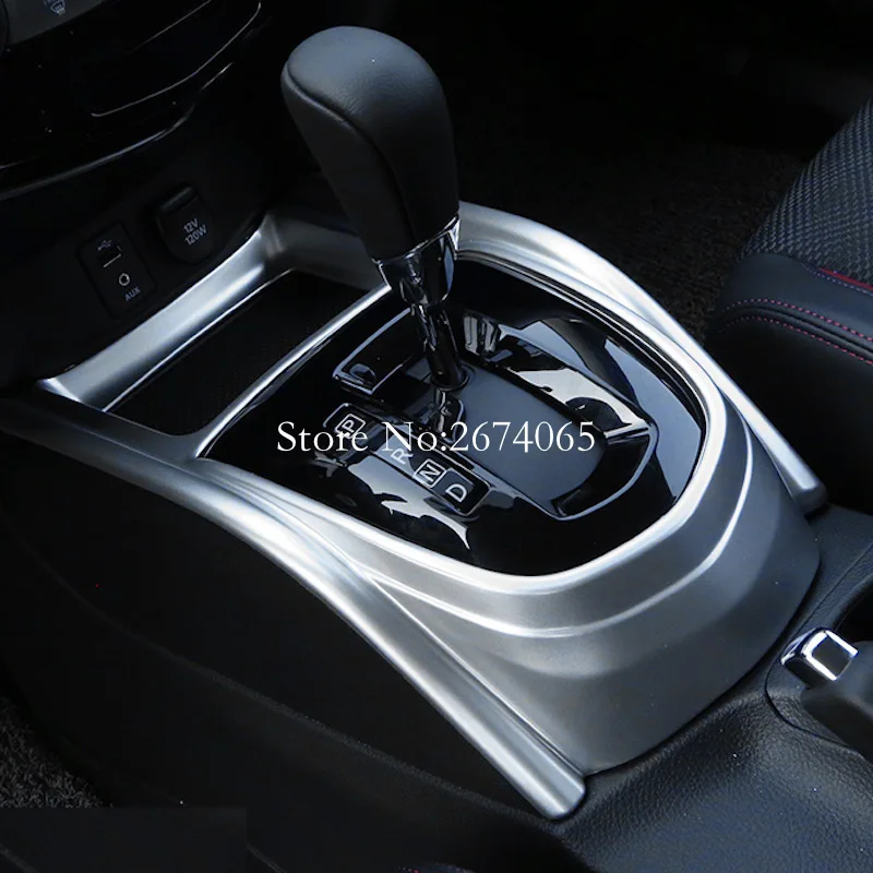 Pre Nissan Qashqai J11 Gear Box Shift Rám, Kryt Chrome Auto Samolepky Vzťahuje na roky až 2016 Auto Styling Príslušenstvo