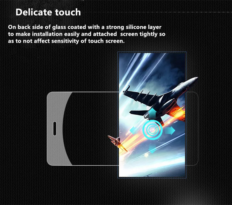 Premium Tvrdeného Skla Pre Huawei P Smart / PSmart Screen Protector 9H Tvrdeného Ochranný Film Stráže