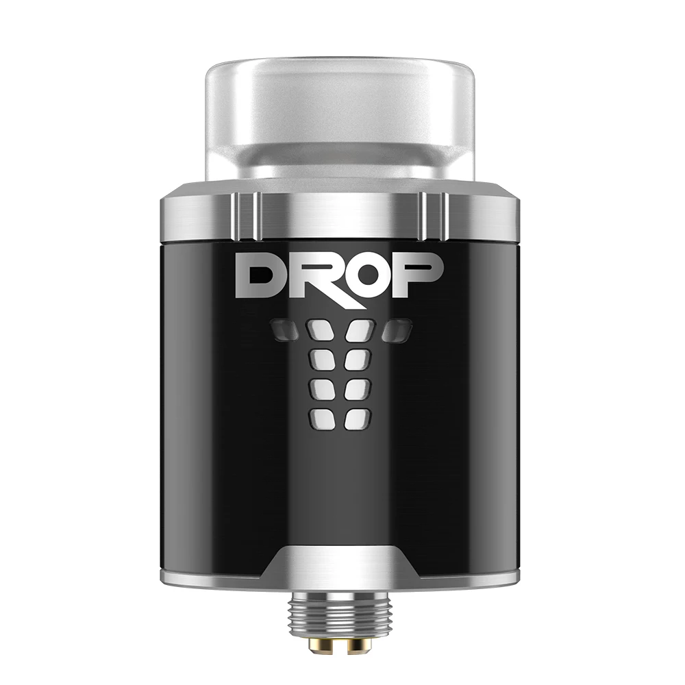 Pôvodné Digiflavor DROP RDA Zvýšiť Prúdenie vzduchu Dizajn 810 & 510 Drip Tip 4 Veľké Post Otvory Elektronická Cigareta Vape Rozprašovač