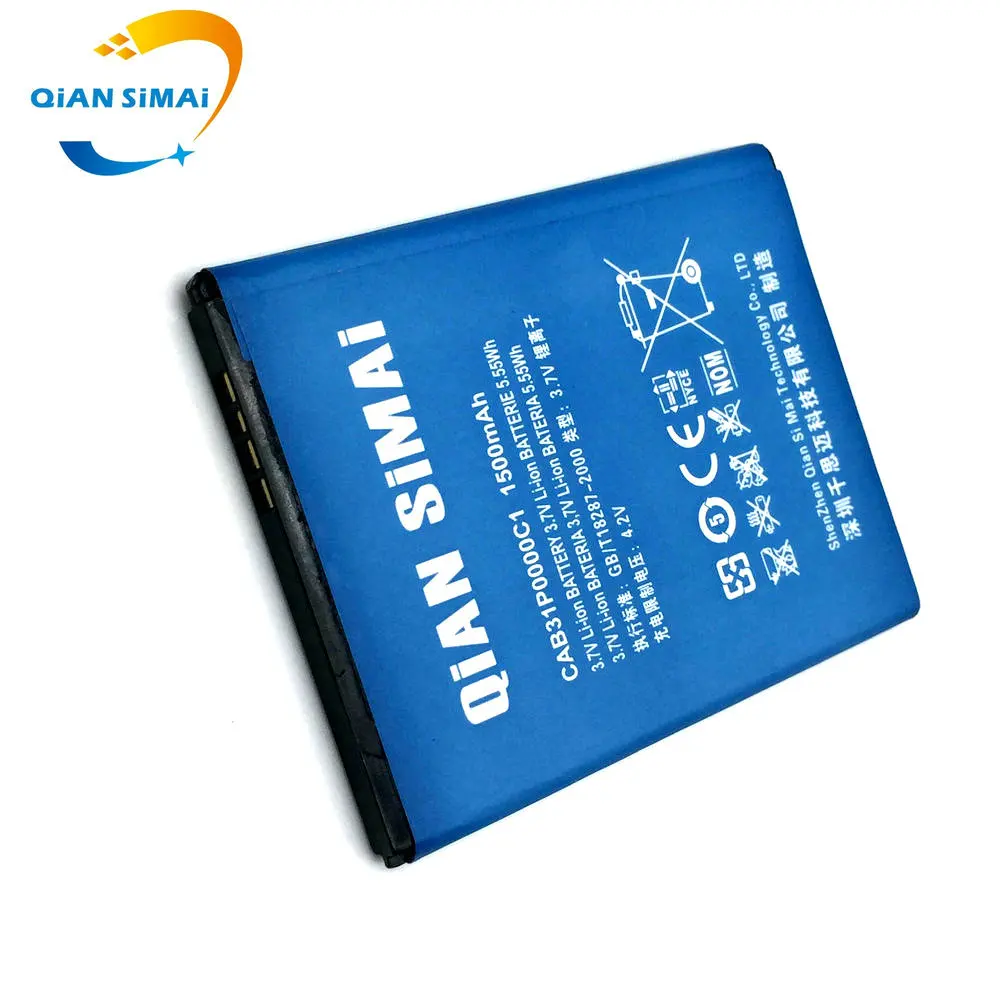 QiAN SiMAi CAB31P0000C1 Batérie Pre Alcatel M'Pop 5020 5020D 4012 4012A 4012X 4007D Pixi 3 4.5