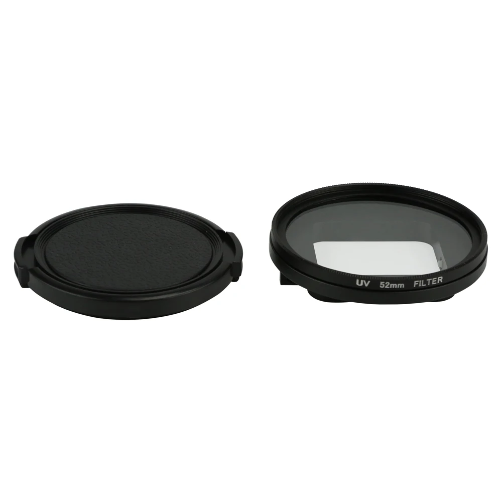 STRIEĽAŤ Profesionálne 52mm UV Filter pre GoPro Hero 5 6 Black Akcia Fotoaparát s Objektívom Namontujte Kryt Pre Go Pro 6 Príslušenstvo