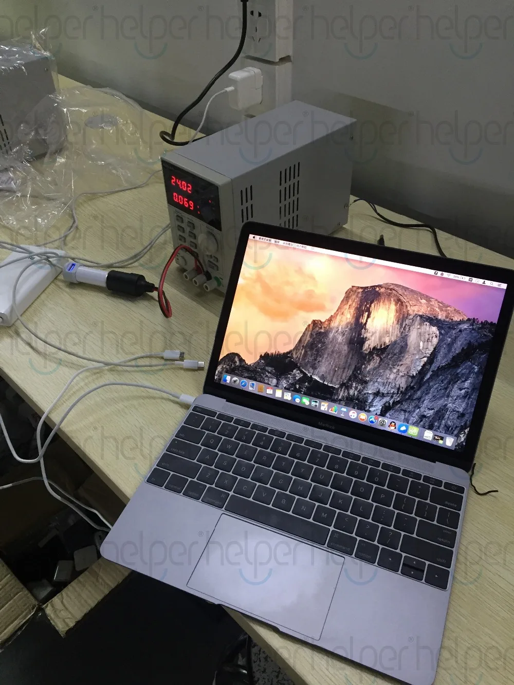 Svetovú Premiéru mini 14.5 V 2A 29W Nabíjací Adaptér do Auta USB-C pre MacBook Retina 12