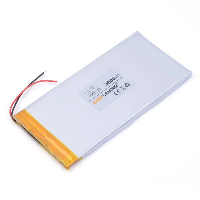 Tablet batéria 3,7 V 3600mAH 6045120 Polymer lithium ion / Li-ion batéria pre tablet pc batérie 0645120