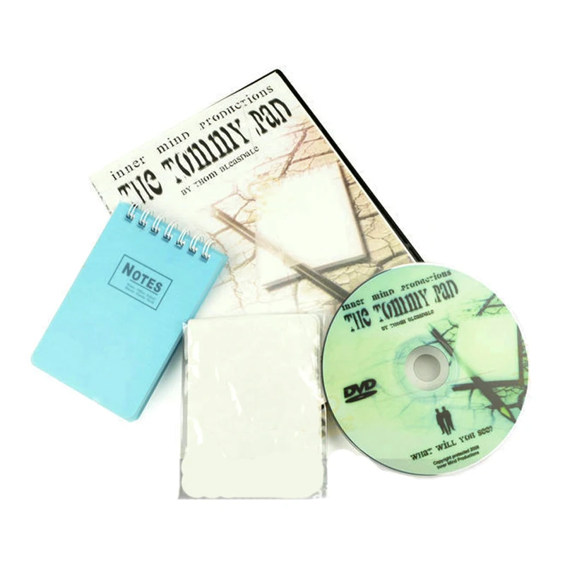 Tommy Pad(Trik s DVD) magické triky, Vnútorné Mind Productions elementary meditation Čarovný, Magický Trik , Myseľ rekvizity Príslušenstvo 81201