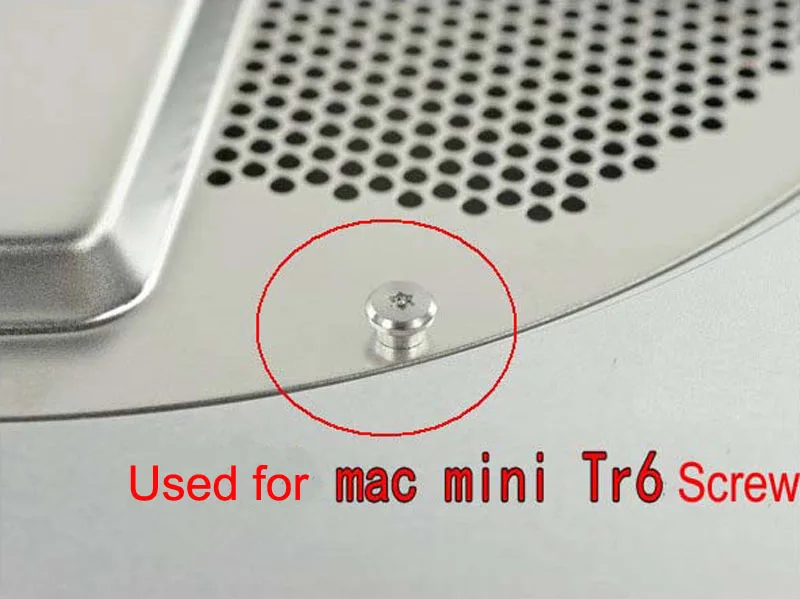 TR6 Torx Uprostred s Otvorom Vysoko Uhlíkovej Ocele, Bezpečnosti, Magnetické, Presnosť Skrutkovač Pre Rozoberať Apple Mac Mini Neskoro