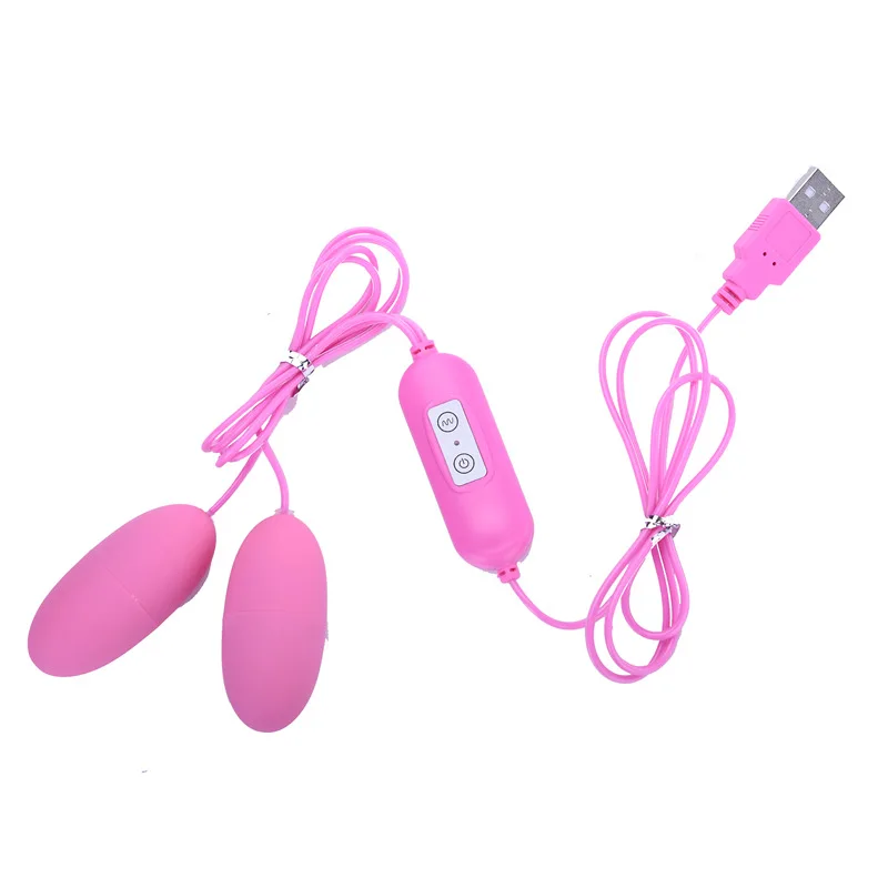 USB Napájací dvojitý Skok Vajcia mutispeed Vibrátor Bullet Vibrácií Milenca Klitorálny G Mieste Stimulators multi-speed análny plug dlho 146 cm