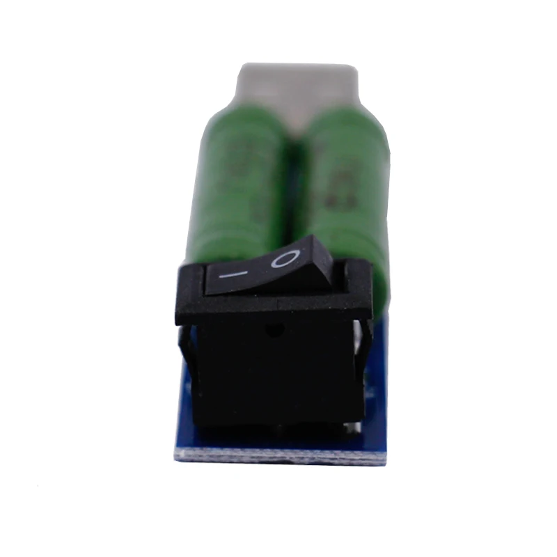 USB odpor dc elektronické zaťažení kapacita batérie napätie vypúšťanie odpor tester S spínač nastaviteľný prúd 1A/2A 40%off