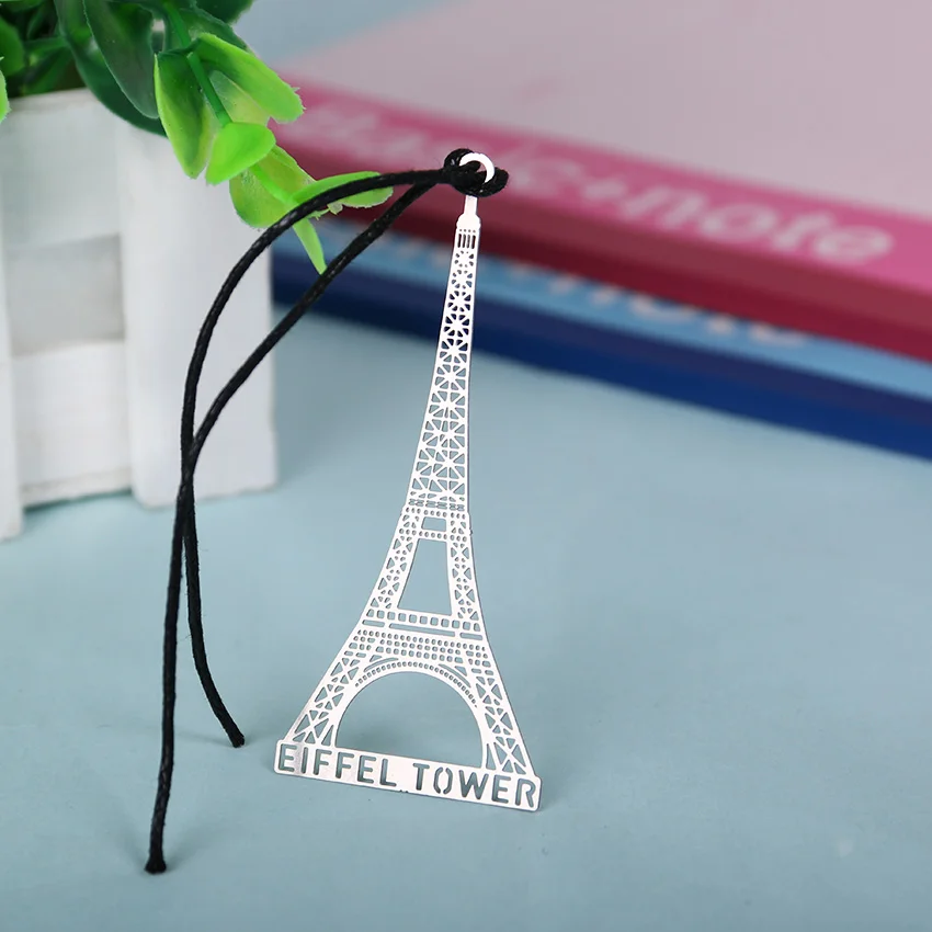 10 KS Nový Príchod v Londýne Eiffelova Veža Modelovanie Záložky pre Knihu Kreatívny Darček Office Naučiť Základné Dodávky