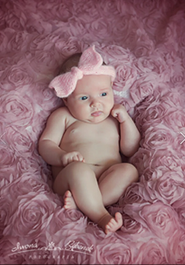 130x150cm Rose deka Fotografie pozadia pre novorodenca foto Pozadia koberec pre photo Studio ružový Satén Textílie svadobné prop