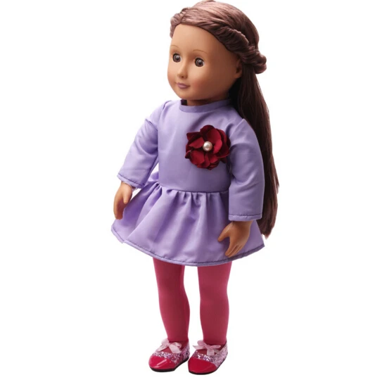 18-palcové Americké Dievča Bábiku šaty sady 18-palcové bábika 43 cm Baby Born zapf oblečenie nastaviť hračky darček pre dievča