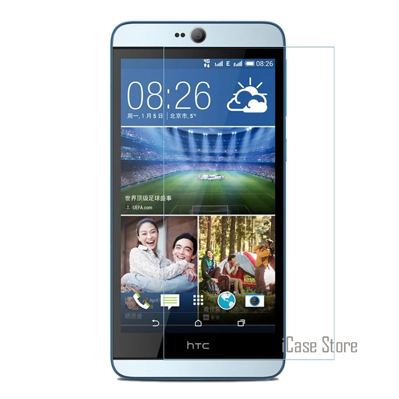 2.5 D 9H Screen Protector Tvrdeného Skla Pre HTC Desire 816 820 826 E8 E9 Jeden M8 M9 M10 Max X9 X9u Kryt Prípade Ochranný Film
