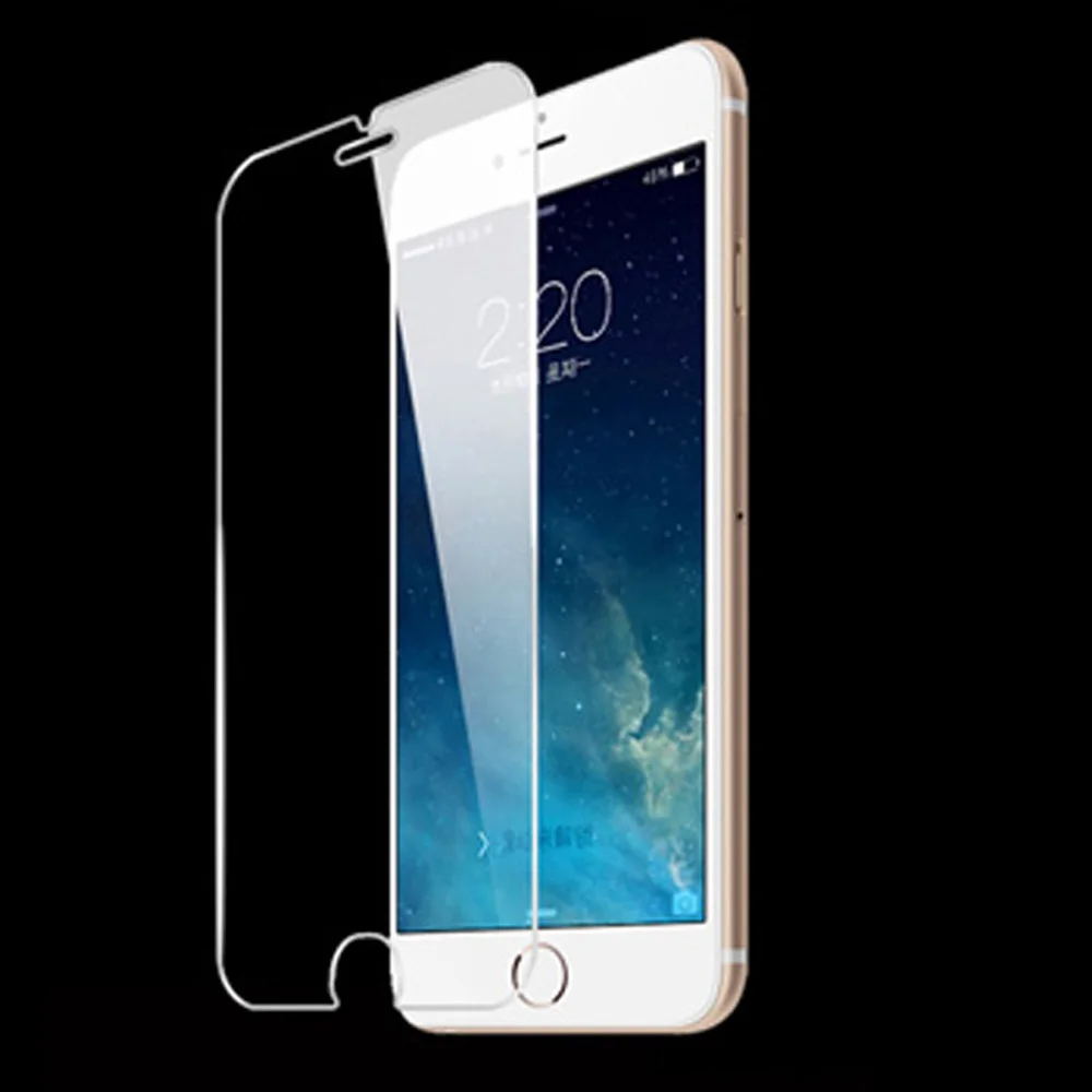 2 KS Premium Tvrdeného Skla Screen Protector Pre Apple iPhone 4 4S 5 5S 5C SE 6 6S 6plus 7 7 Plus Ochranný Film Prípade