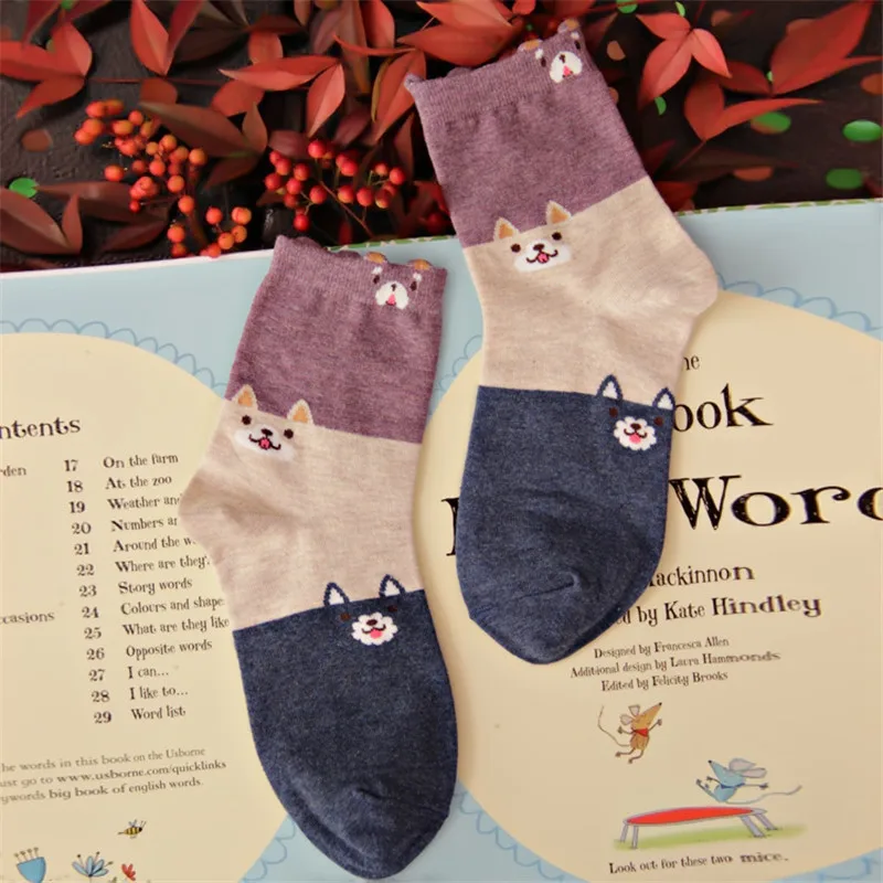 2016 Krásna Mačka roztomilý módne ponožky Top členok zima/jar Kreslených mačka ponožky kvalitné ženy tvorivé ponožky