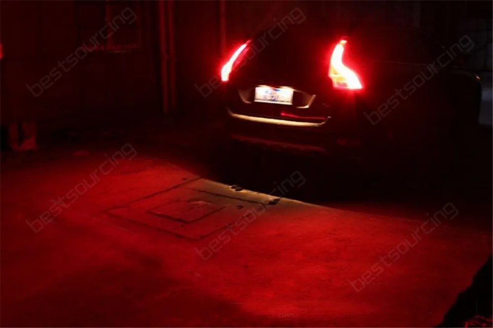 2x 567 PR21/5W BAW15d Červená COB LED Žiarovky Zadné Ostrohové Brzda Stop Svetlo, Žiarovka 12V Pre Ford(CA320)