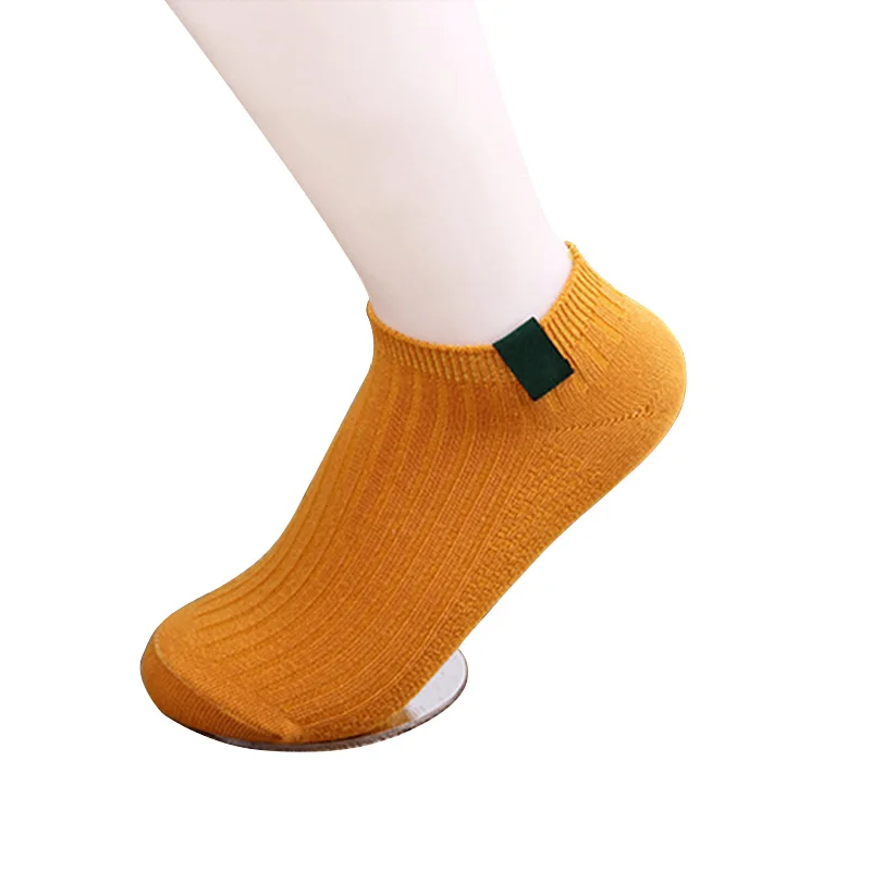 3pairs=6pcs/veľa 2018 Nové Módne Jar Leto ženy Bavlnené Ponožky Bežné ženy jednofarebné Ponožky Krátke Kvalitné Ponožky