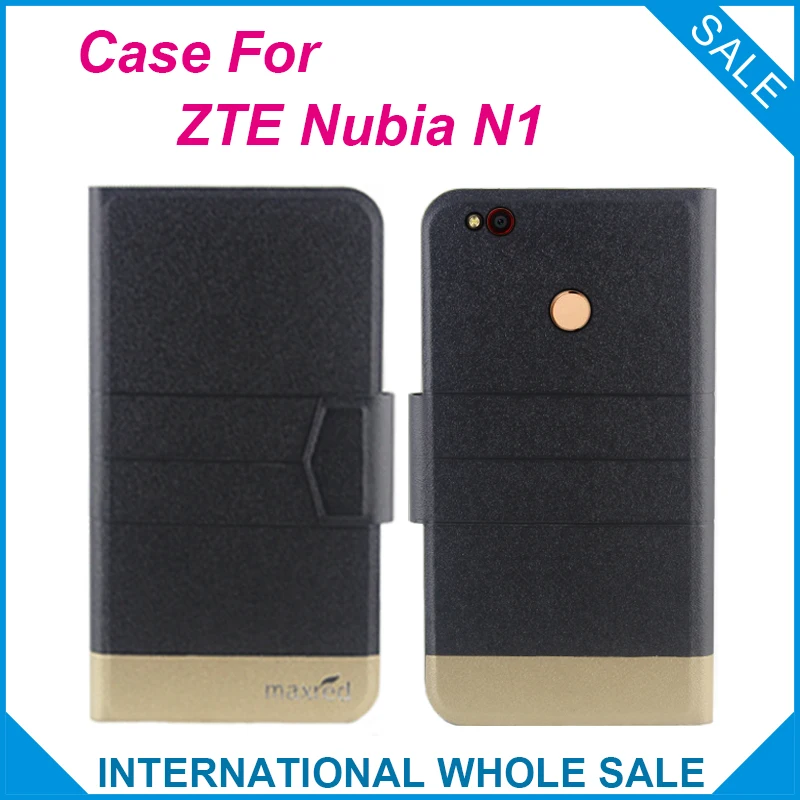 5 Farieb Horúce! ZTE Nubia N1 Prípade Módne Business Magnetická spona Flip Exkluzívne Kožené puzdro Pre ZTE Nubia N1 Kryt