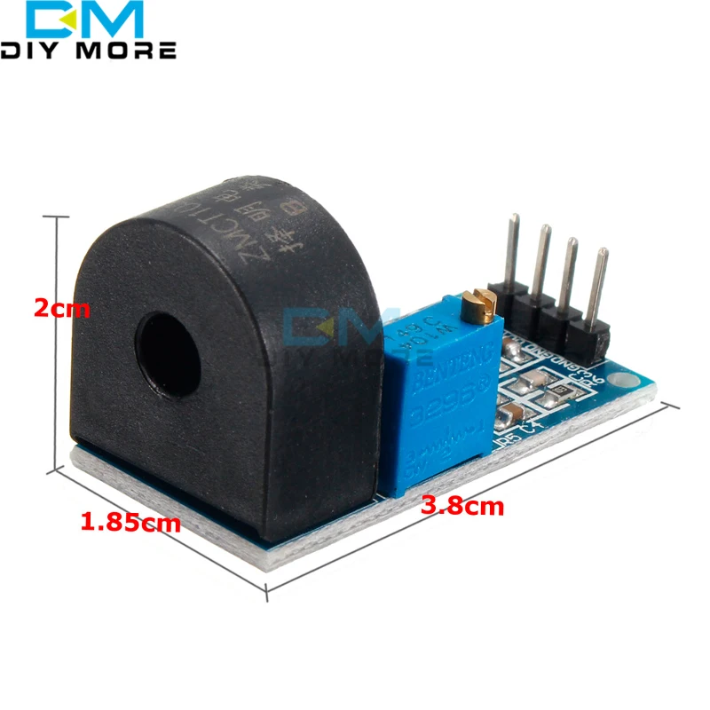 5A Rozsah prúdového Transformátora Monophase AC Precízne Miniatúrne Modul pre Arduino