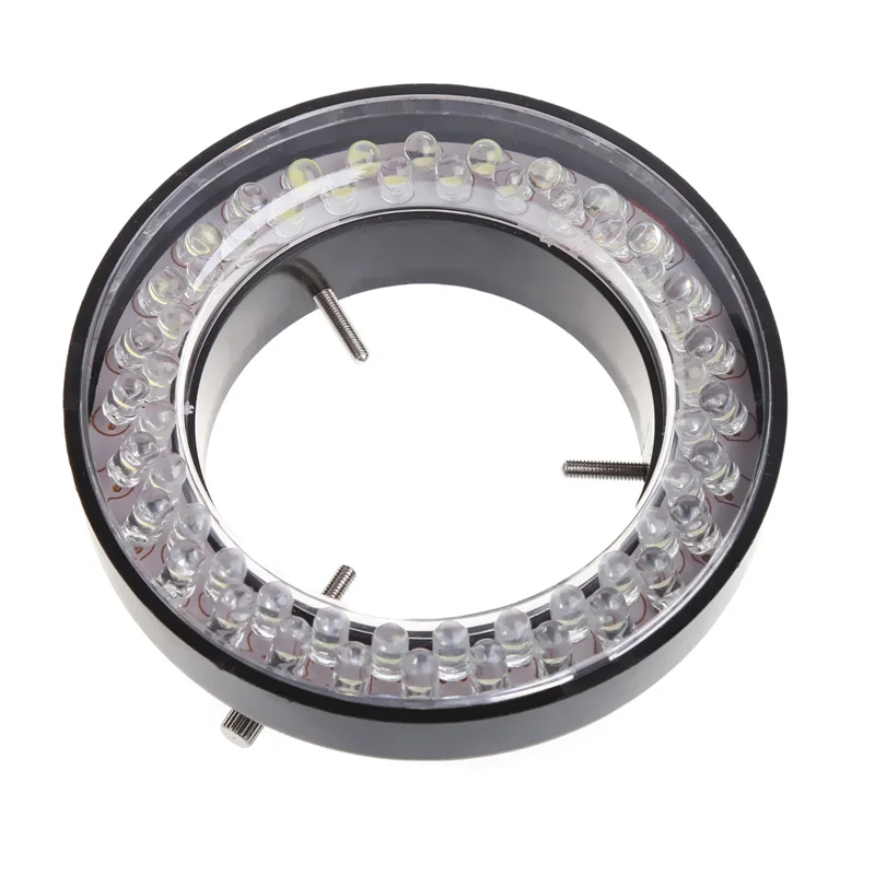 60 LED Nastaviteľný Krúžok Svetlo osvetľovač, Lampy, STEREO ZOOM Mikroskop Mikroskop NÁS Plug-W310