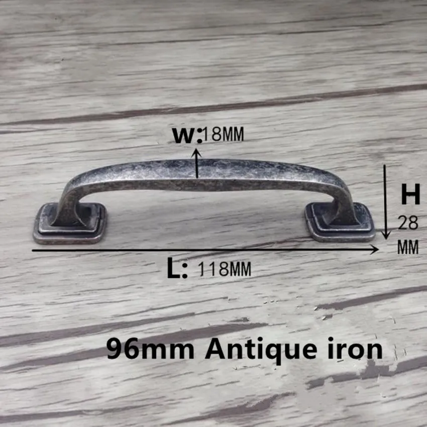 96mm bronz kuchynské skrinky zásuvkové gombíky 128mm starožitné železa bielizníka kľučky ameica štýle retro núdzi nábytok rukoväte 5