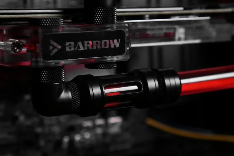 Barrow Fkit01 pevného trubice Vodné Chladenie Súpravy s 360/120 mm meď Radiátor, D5, vodné čerpadlo ,RGB pre priaznivcov AMD4 Intel 1151 2011