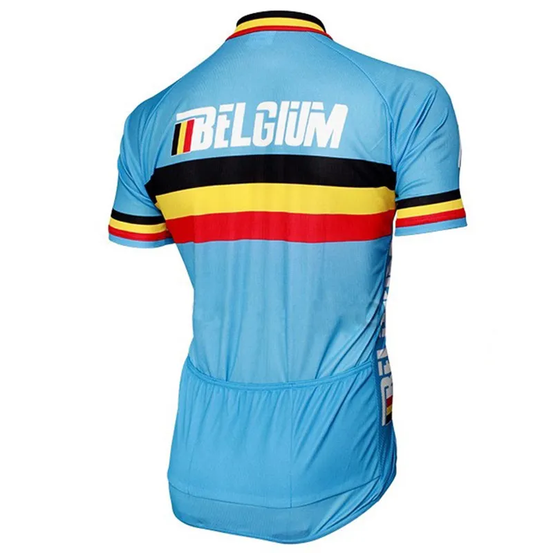 Belgicko Športové oblečenie, Cyklistické dresy Bicykel Bicykel Jersey Cyklistické Oblečenie /Cyklistiku/ Cyklistické krátky rukáv jersey Tričko Bicykli
