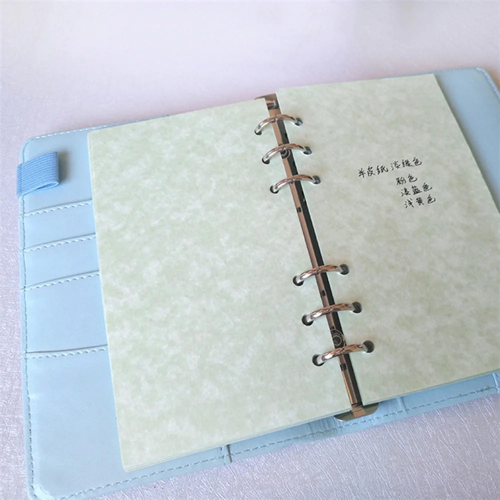 Candy Farby Notebook, Papiere A5 A6 Stránky Plánovač Výplň Papier Vo Vnútri Stránky Darčeky Kancelárske Potreby Kancelárske Školské Potreby