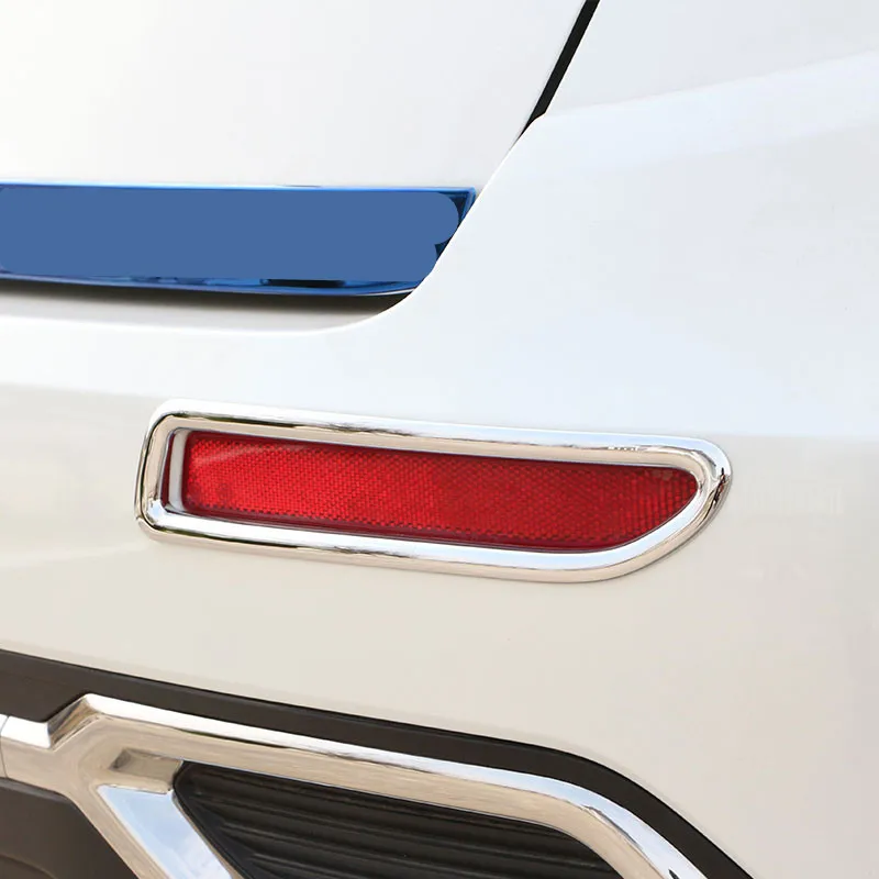 Carmilla Auto Chrome Zadné Hmlové Svetlá Kryt Späť Hmlové Svetlá, Výbava Nálepka Pre Renault Koleos Samsung QM6 2016 2017 2018 Príslušenstvo