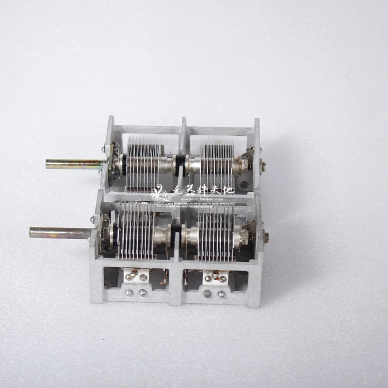 CB-2-215 rozoberať dvojité variabilné kondenzátor Fudan strieborné pozlátené strieborné pozlátené kontakty