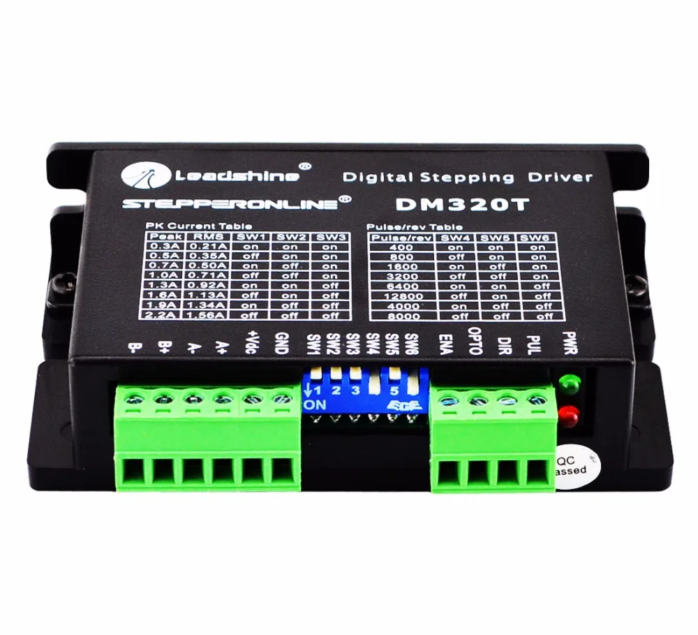 Digitálny Stepper Ovládač 0.3-2.2 18-30VDC pre Nema 8, 11, 14, 16, 17 Stepper Motor