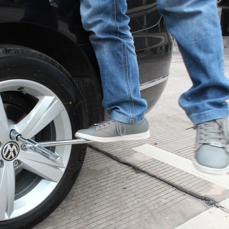Doprava zadarmo kríž tvar zdvíhateľnej auto pneumatiky zásuvky kľúča práce uloženie kolies kľúč sada pneumatík opravy nástroj, 17-23 mm