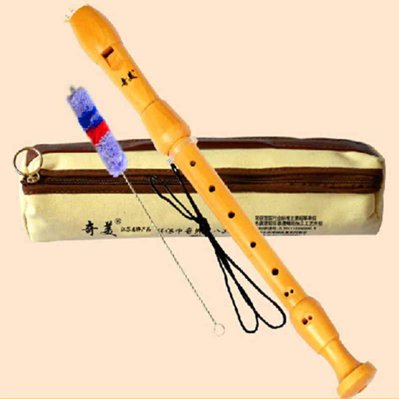 Drevené F Kľúč Barokový Alto Záznamník 8 Jamiek Klarinet v anglickom štýle Flauta Profissional Dreva a Hudobných Nástrojov