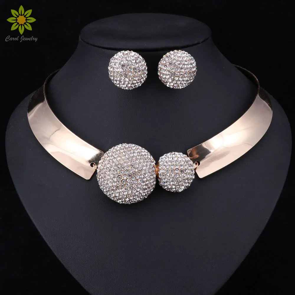 Dubaj Svadobné Šperky Sady Pre Ženy, Svadobné Afriky Perly Indického Nigérijský Korálky Módne Luxusné Módne Retro Kostým