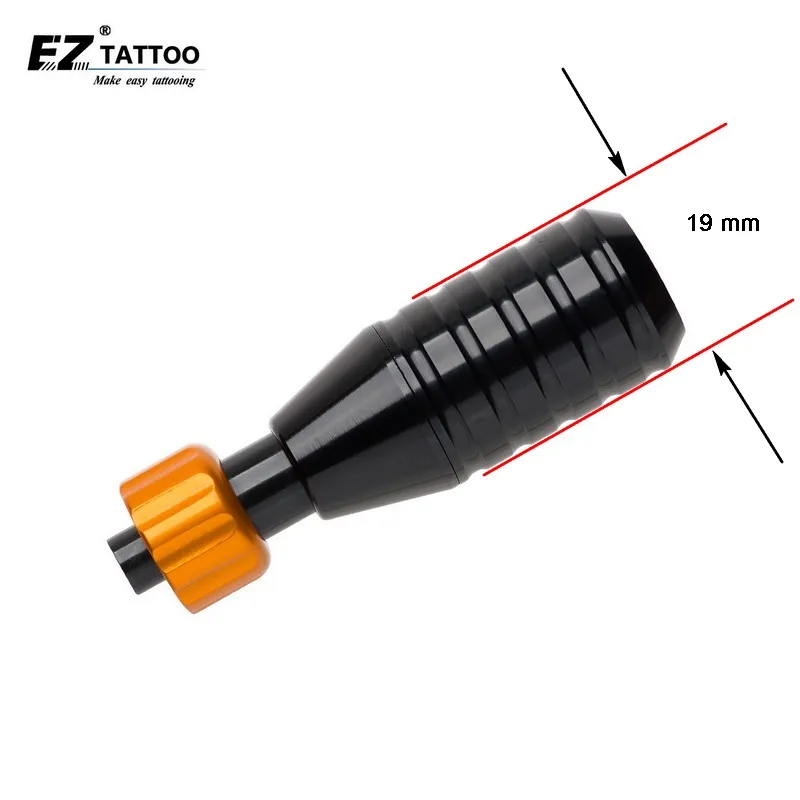 EZ-BCG-Orange Profesionálne Hliníkovej Zliatiny Tetovanie Stroj Rukoväte Rúry 19 mm Body za Štýl Kazety Tetovanie Stroj a Ihiel