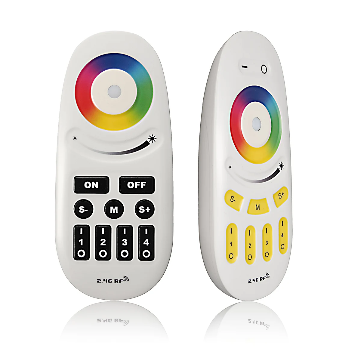 Jiguoor RGBW ALEBO RGB LED Controller 2.4 G RF Touch Displej Diaľkové Ovládanie 6A na Kanál pre RGB/Jednotný led pásy Svetla