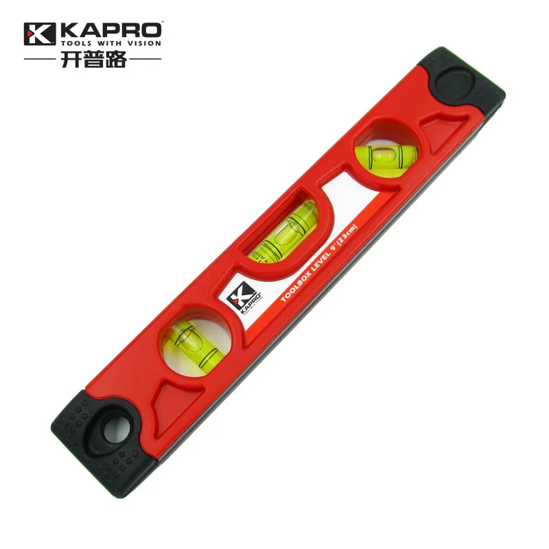 KAPRO Toolbox Magnetické Torpédo pravítko Micro-presné Mini prenosné úroveň ukazovateľ úrovne hladiny