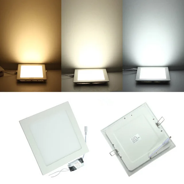 LED Stropné svietidlo 3-25W Teplá Biela/Prírodná Biela/Studená Biela Kolo Ultra tenký led panel svetlo AC85-265V LED Dole Svetlo