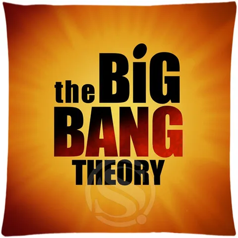 LUQI Módne Big Bang Theory obliečka na Vankúš 18 x 18 Zips Vankúš twin stranách