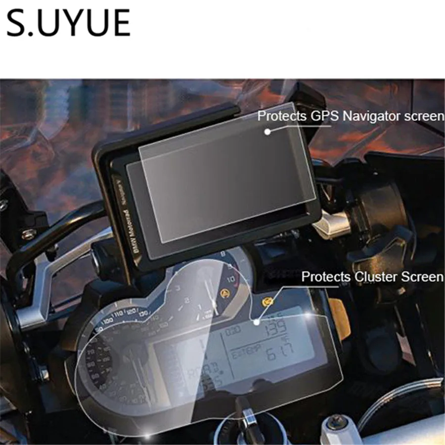 Motocyklové Príslušenstvo Panel Nástroja Rýchlomer Film Screen Protector Nálepky na BMW R1200GS