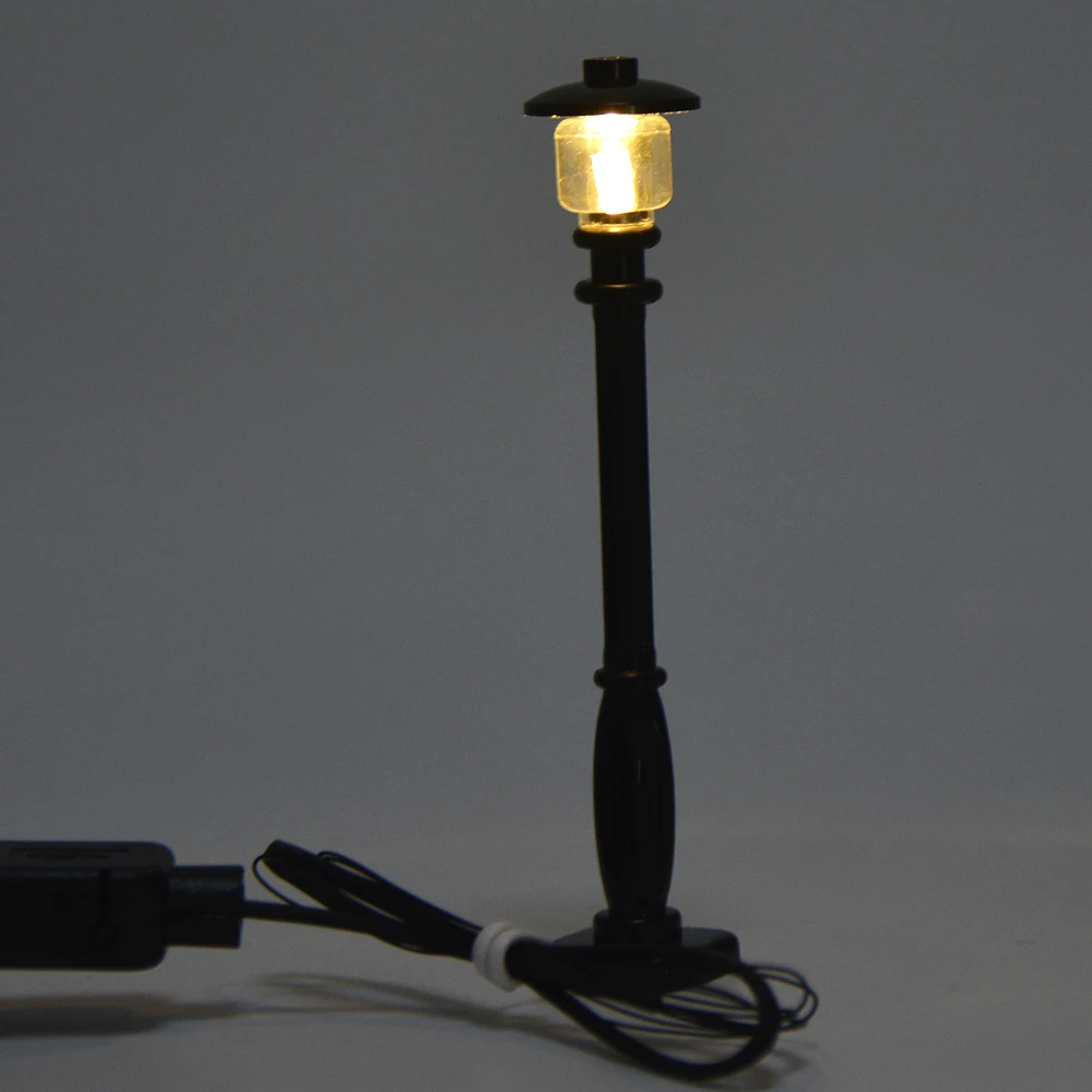 MTELE Vysokej Kvality DIY Street Light Príslušenstvo Pre Mesto Série stavebným Hračka LED Osvetlenie Auta S Usb
