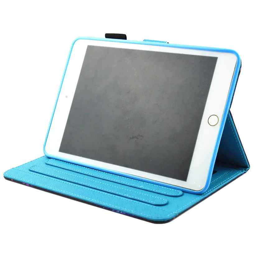 Móda Tlač Veci Pre Apple iPad Mini 1 2 3 4 Smart Case Kryt Funda Tablet Roztomilý Kreslený Silikónové PU Kožené Stojan Shell