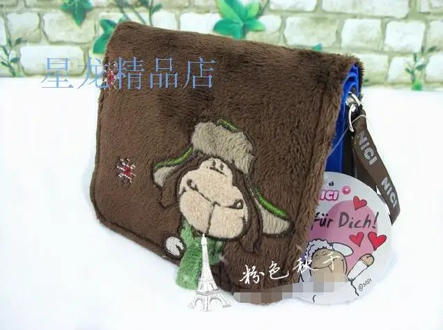 NICI cartoon zvierat plyšové karty vrecka peňaženku ovce medveď vzor mince kabelku dievča peniaze package moneybag Vianočný darček k narodeninám 1pc