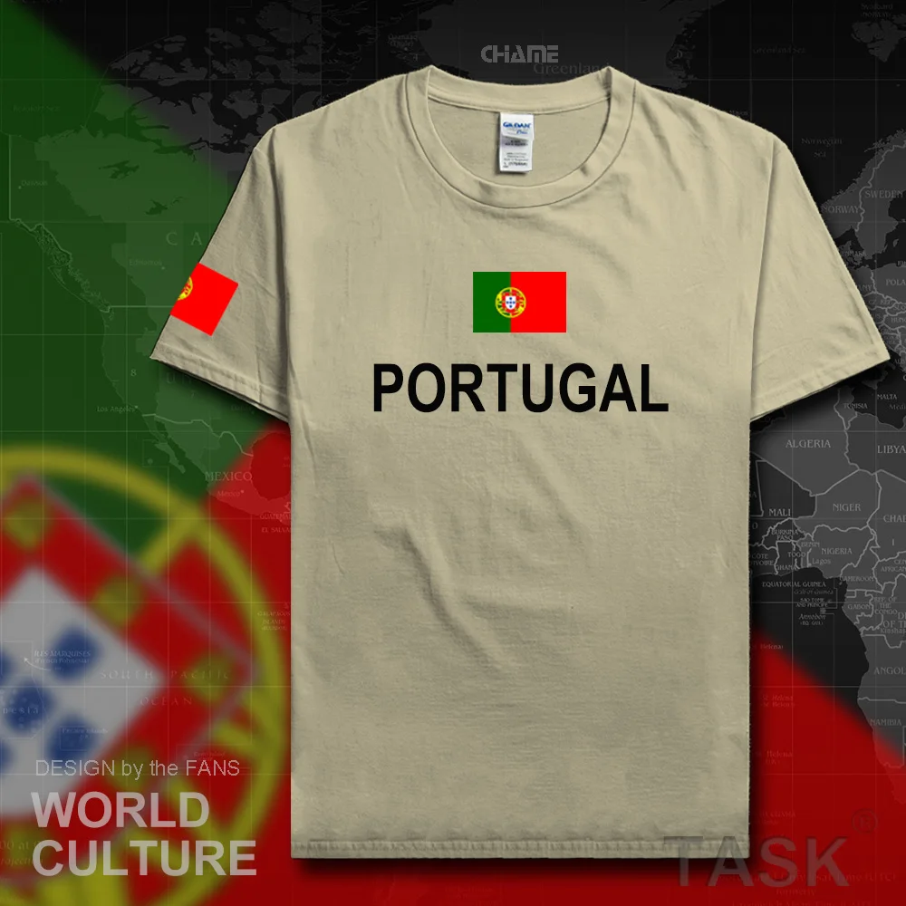 Portugalsko mužov tričko fashion 2017 jersey portugalský národ tím bavlna t-shirt stretnutie fitness oblečenie tees vlajkou krajiny, PT