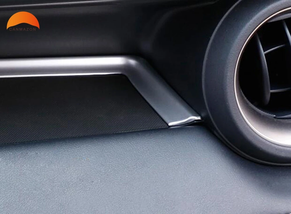 Pre TOYOTA RAV4 2016 2017 abs matný Auto Príslušenstvo Prístrojový Panel Úložný Box Dekorácie kryt auto samolepky líšt výbava