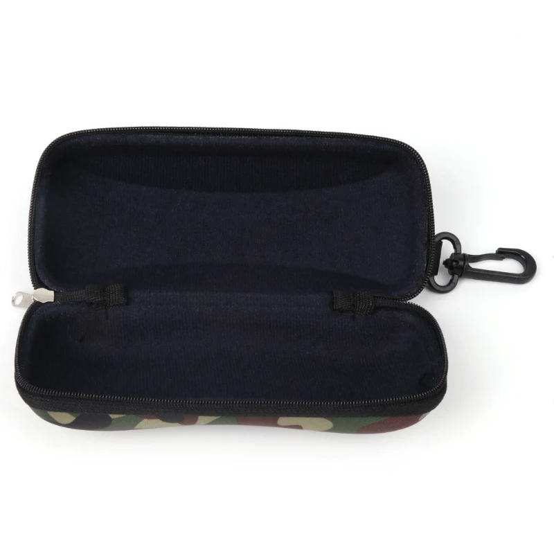 Prenosné Okuliare Box Unisex Slnečné Okuliare Prípade Kamufláž Skladovanie Chránič Zips Kontajner Box