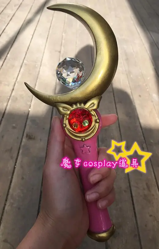 Sailor Moon Kráľovnej Pokoja Henshin Prútik Držať Prút Handwork Cosplay Prop