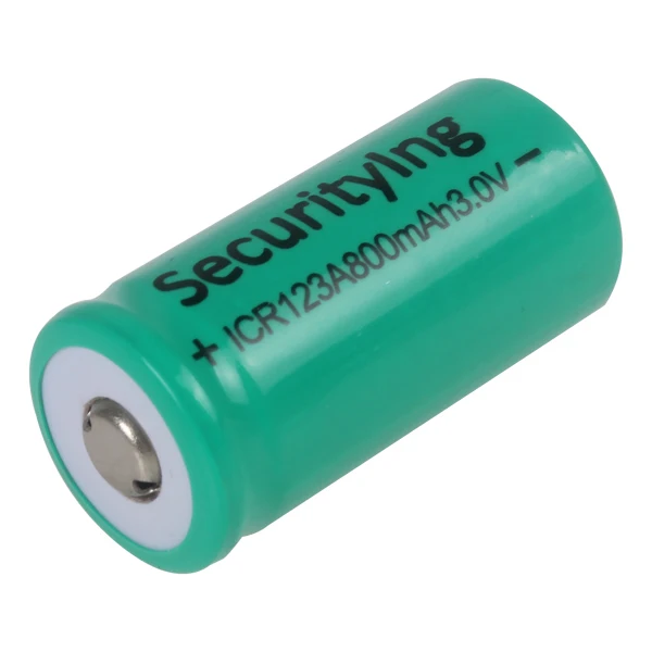 Securitylng 3V 800mAh ICR123A Nabíjateľná Batéria Lítium Li-ion Batéria pre LED Baterka Svetlomet Fotoaparát Hračky