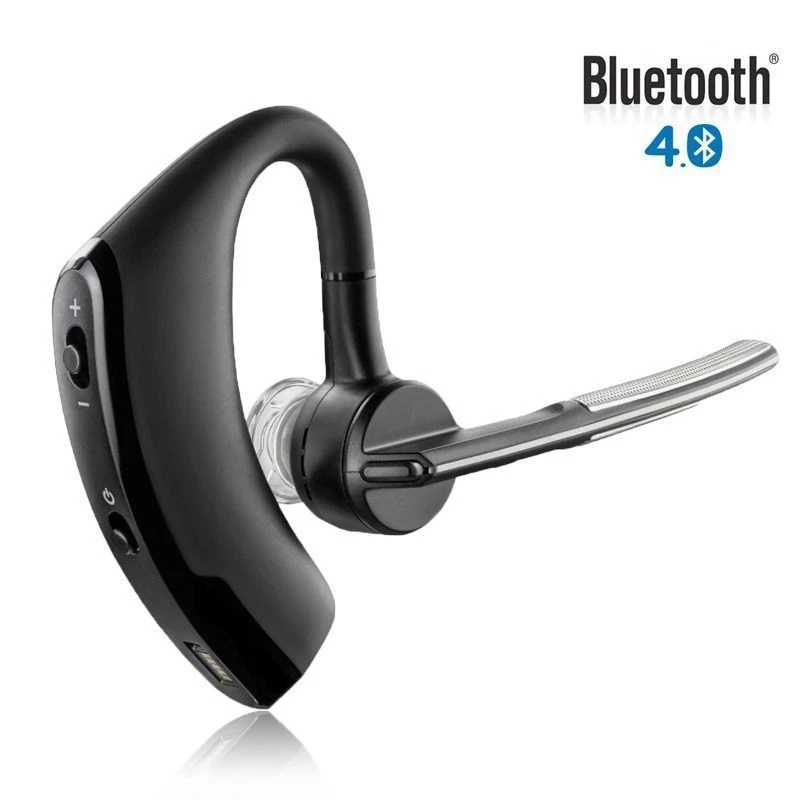 Suqy Hands Free Wireless Stereo Bluetooth 4.0 Business Slúchadlá Telefón Bluetooth Headset Vodičovi Auta Handsfree Slúchadlá S Mikrofónom