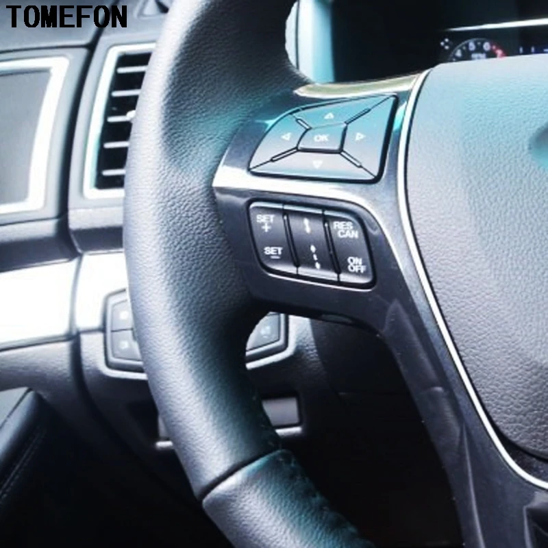 TOMEFON Pre Ford Explorer 2016 2017 LHD ABS Špeciálne interiérové Konzole Riadenia Radenie Úložný Box Okno Spínač Výbava 9pcs
