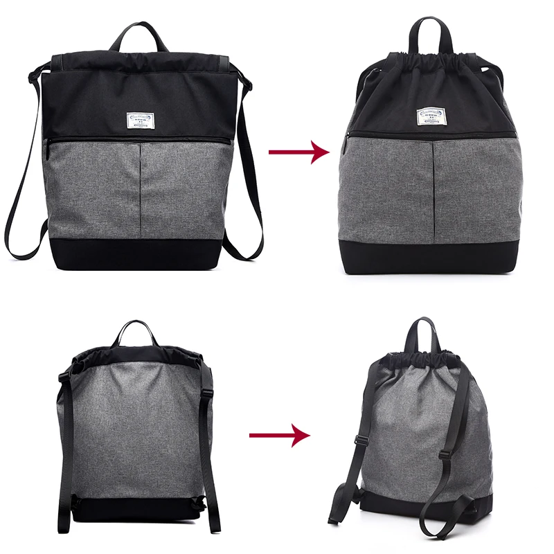 TUGUAN Úplne bežné ženy denne batoh mužov plátené tašky štýl študent školské tašky cestovné bežné batoh Notebook bagpack ženy taška
