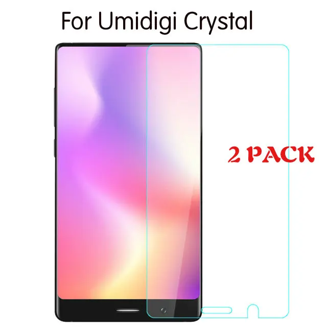 Umidigi Crystal Tvrdeného Skla Chránič 2KS Kvalitné Premium 5.5 palcový Displej Chránič Film Príslušenstvo pre Umi Crystal 4G